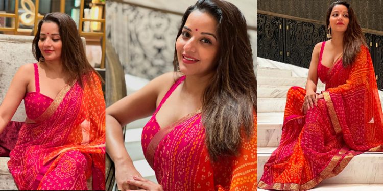 Jhuma boudi new pic: সোশ্যাল মিডিয়ায় ঝড় তুলেছেন মোনালিসা